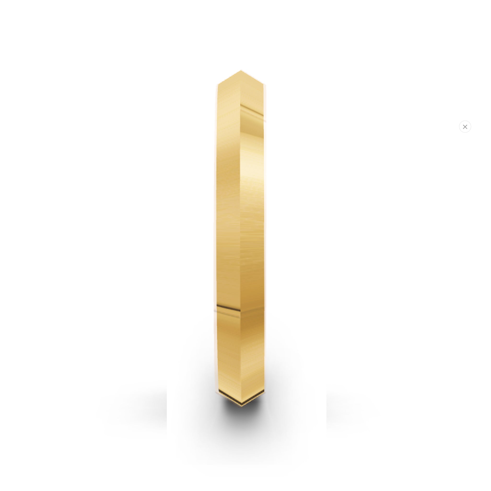 Women's Yellow Gold Knife Edge Ring