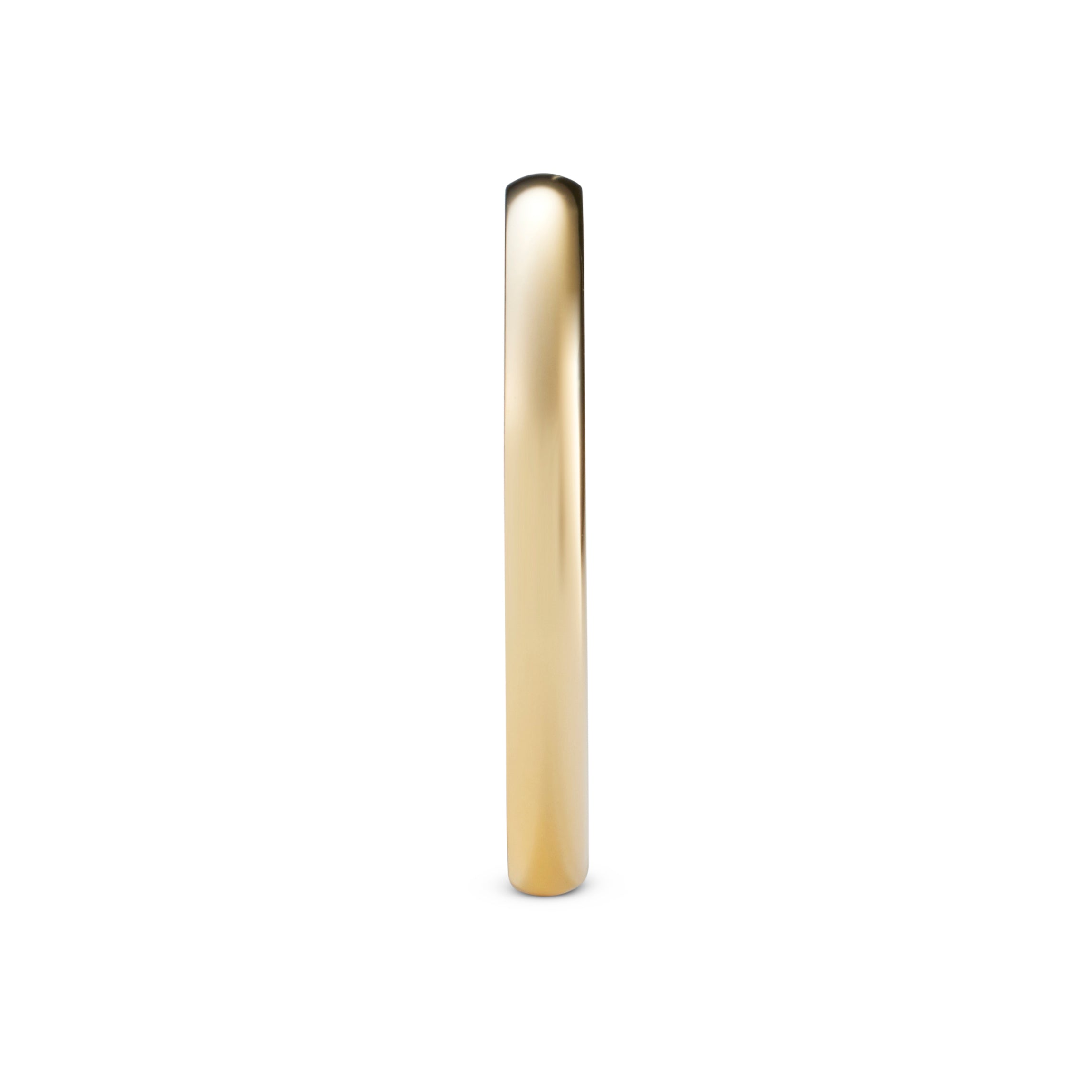 Men's Classic Slim Yellow Gold Ring