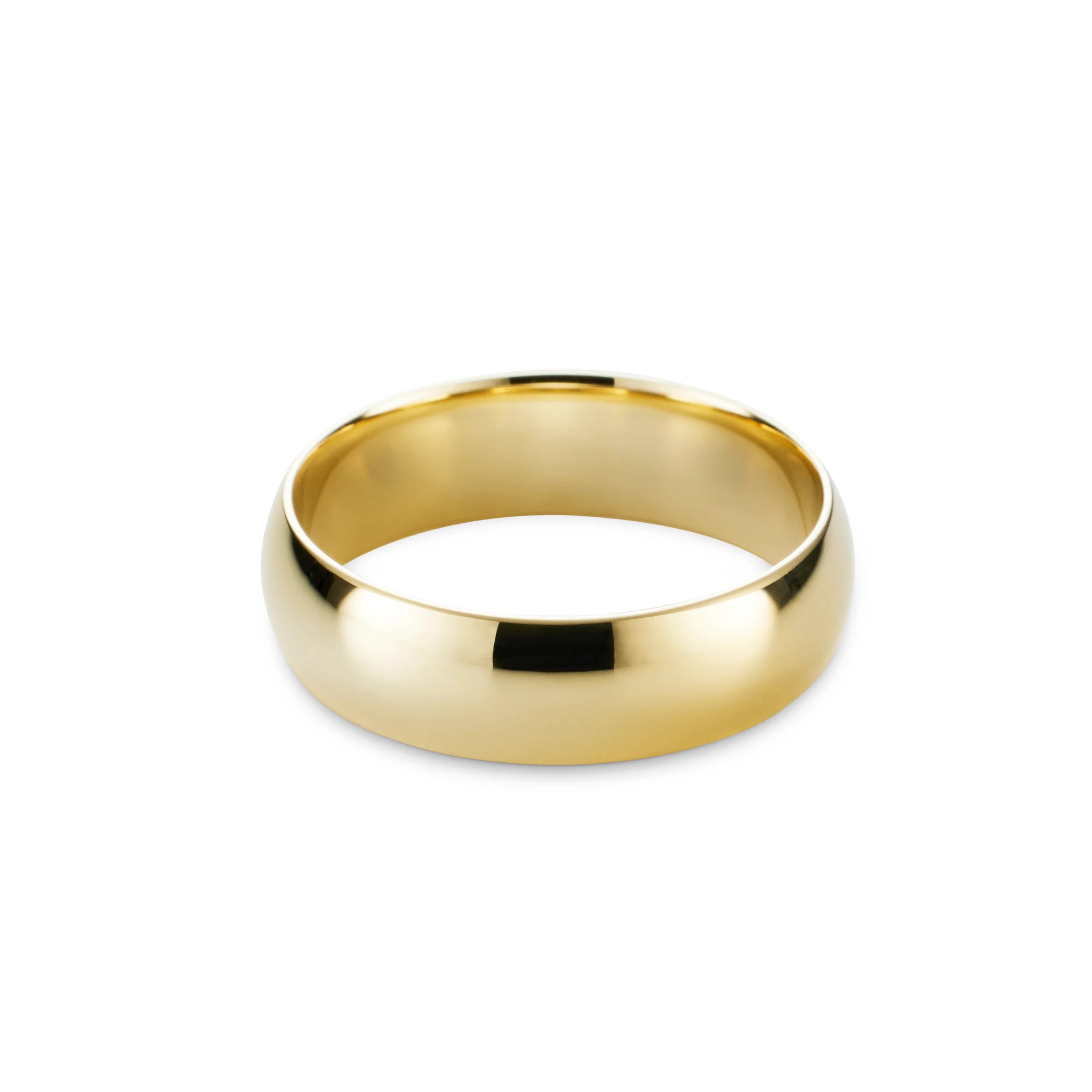 Men's Classic Yellow Gold Ring