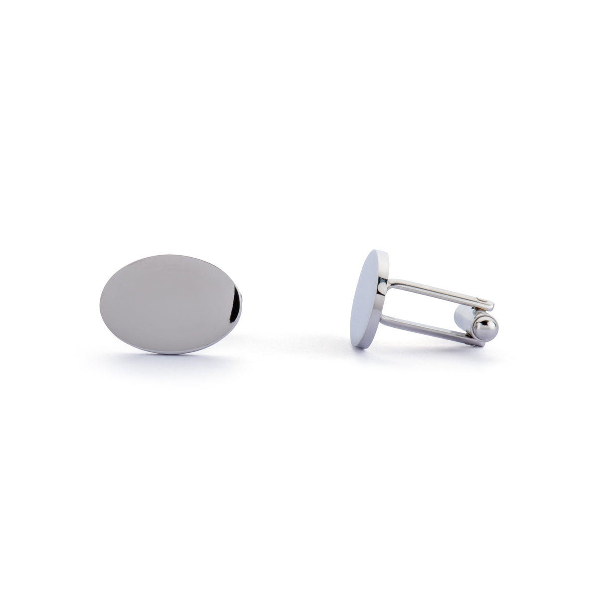 Oval Engravable Cufflinks