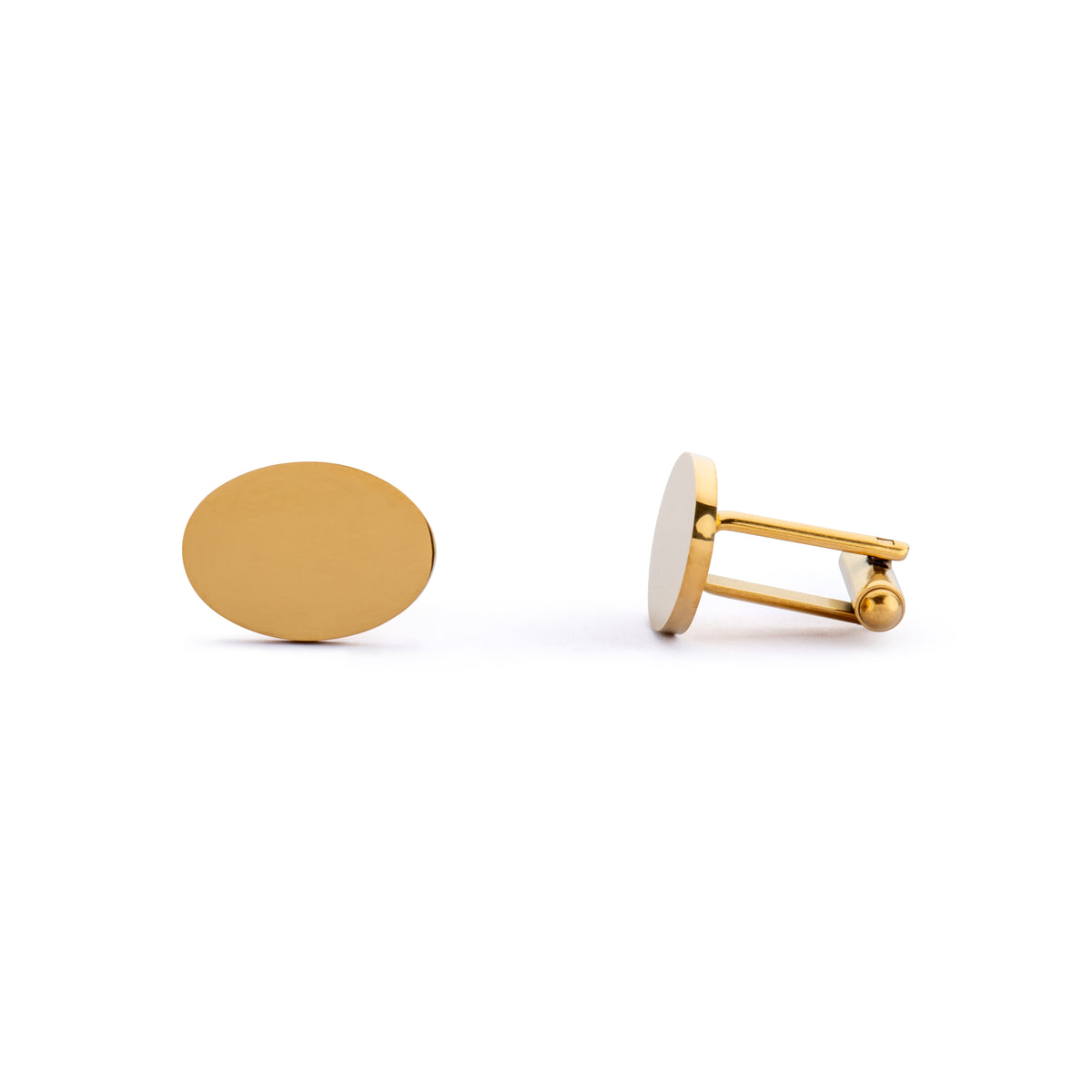 Oval Engravable Cufflinks