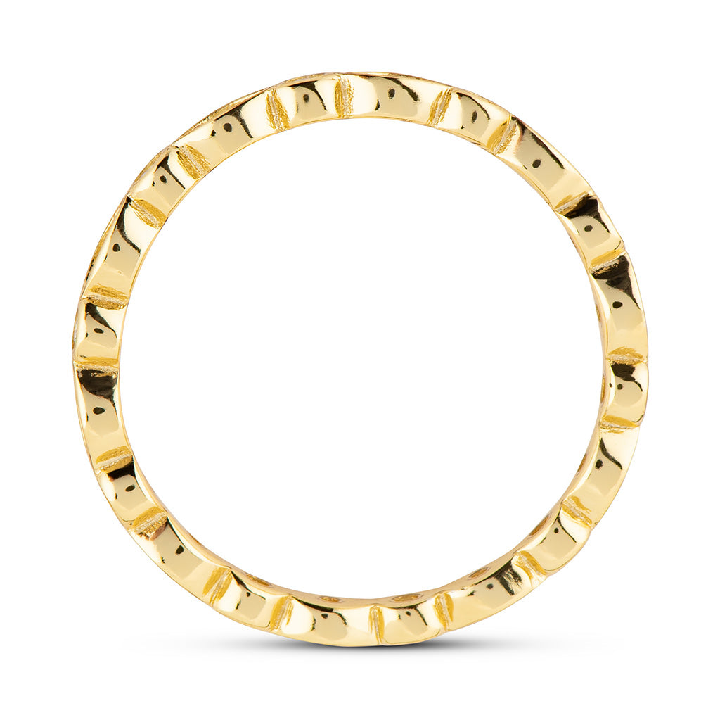 Marquise Moissanite Eternity Band