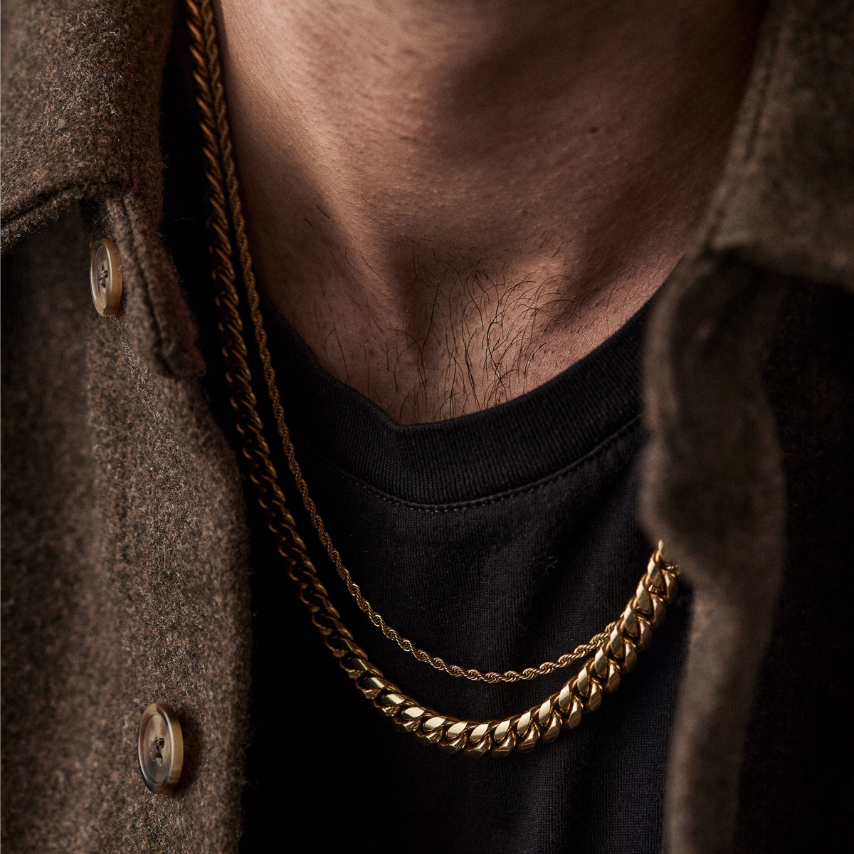 Gold Cuban Chain Necklace