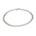 Silver Cuban Chain Bracelet