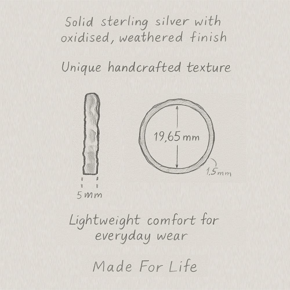 The Gibson | Sterling Silver Men&#39;s Ring