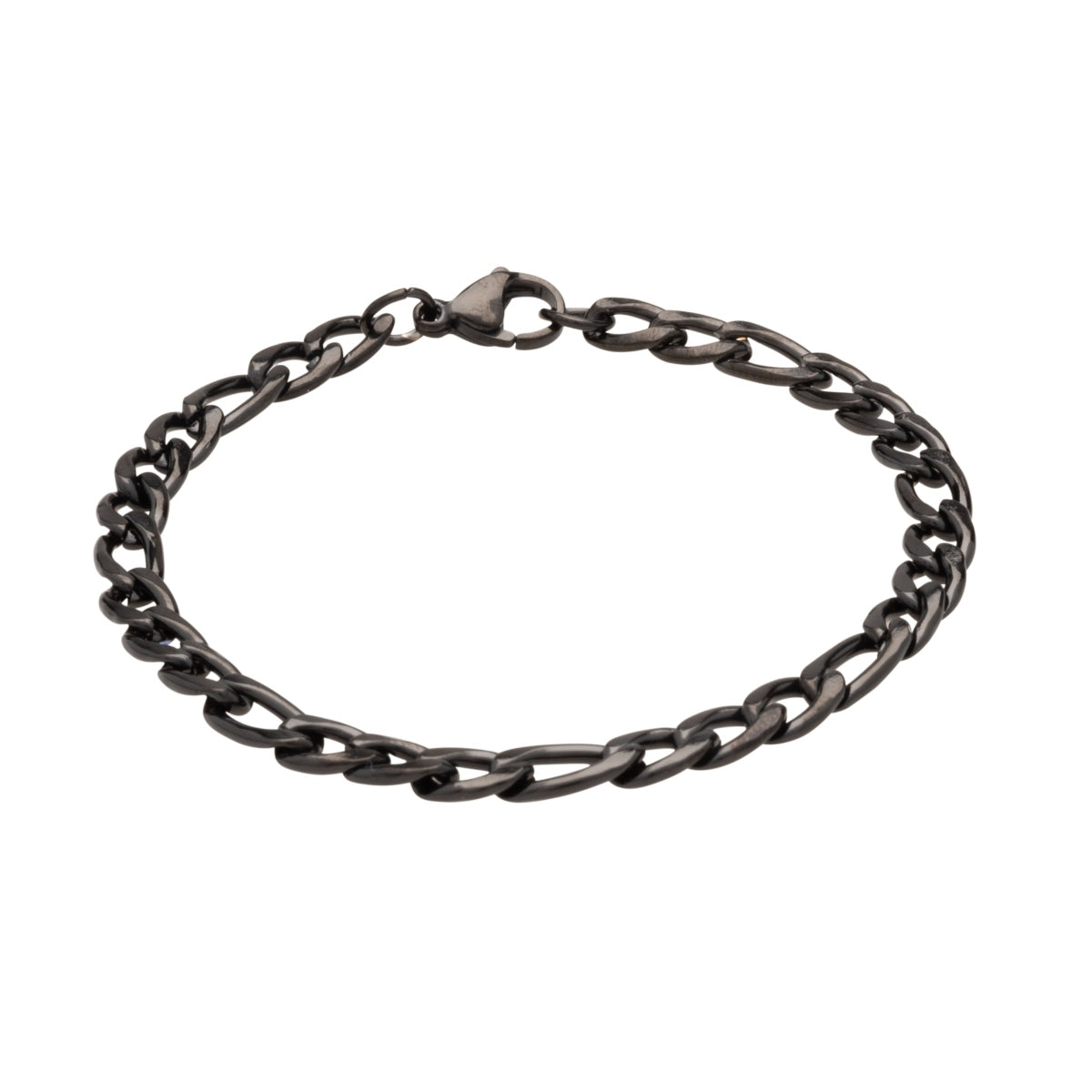 Black Figaro Chain Bracelet