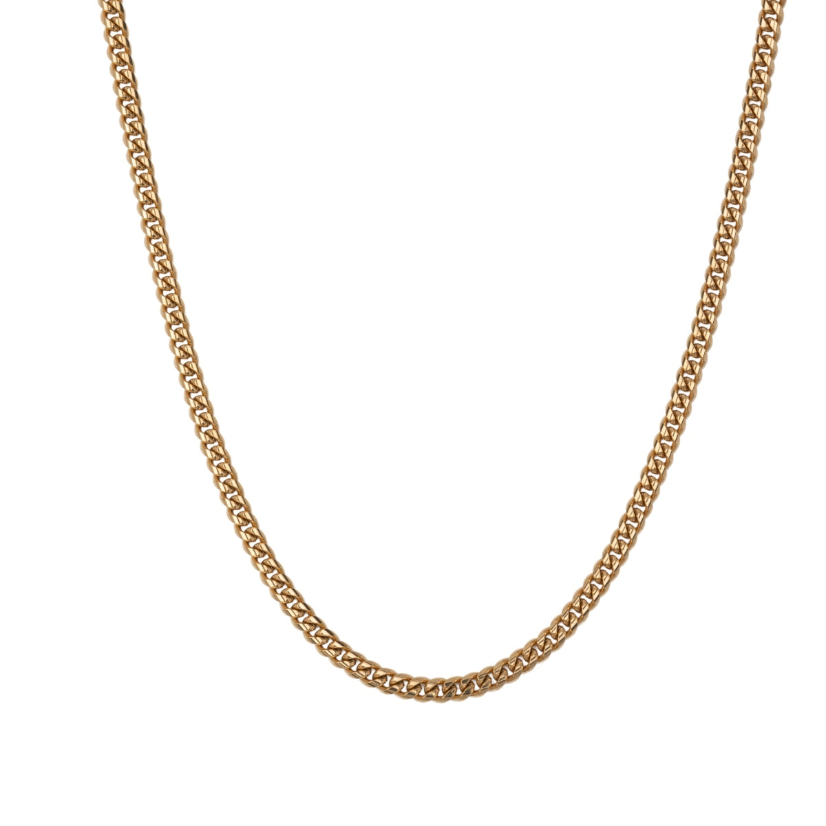 Gold Cuban Chain Necklace (6mm)