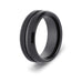 Men's Groove Tungsten Ring